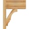 Ekena Millwork Balboa Block Rough Sawn Outlooker, Western Red Cedar, 8"W x 16"D x 20"H OUT08X16X20BOA05RWR - alternate 4